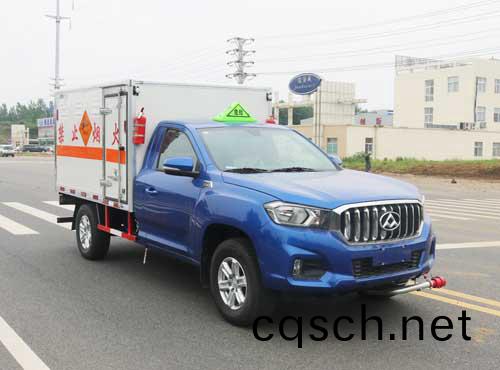 上汽大通四驅皮卡爆破器材運輸車(che)