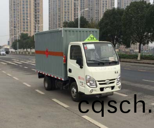 躍進小福(fu)星易燃氣體廂式運輸車