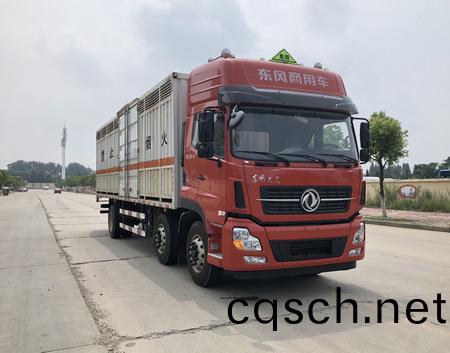 東風牌天龍雜項危險物品(pin)廂式運輸車