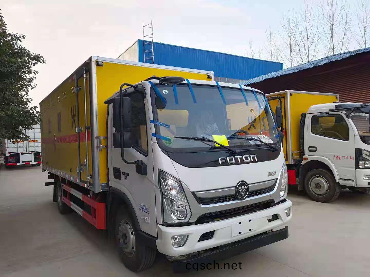 福田(tian)奧鈴4噸民爆器材(cai)運輸車(che)